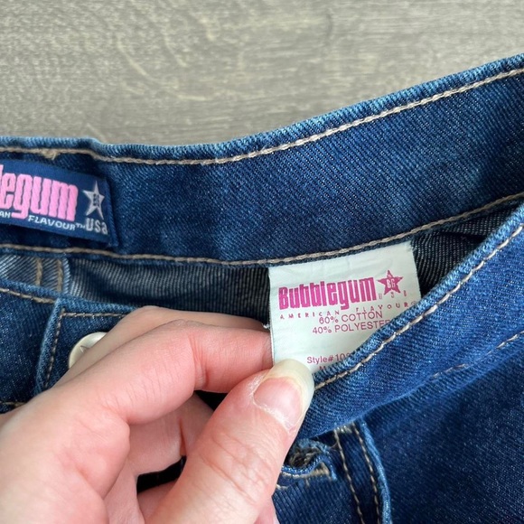Vintage Y2K bubblegum lowrise flare jeans - Picture 3 of 6